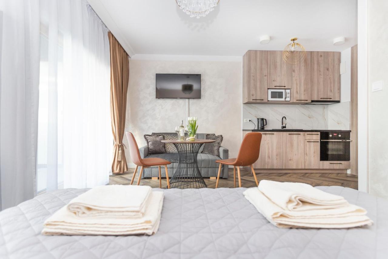 Gdansk Nad Motlawa Nowy Apartament Nadmotlawie Bagian luar foto
